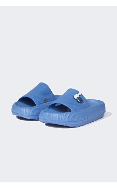DeFacto Erkek Çocuk Aplike Tırtıklı Taban Cırt Cırtlı Eva Sandalet C2774A825SPNV42