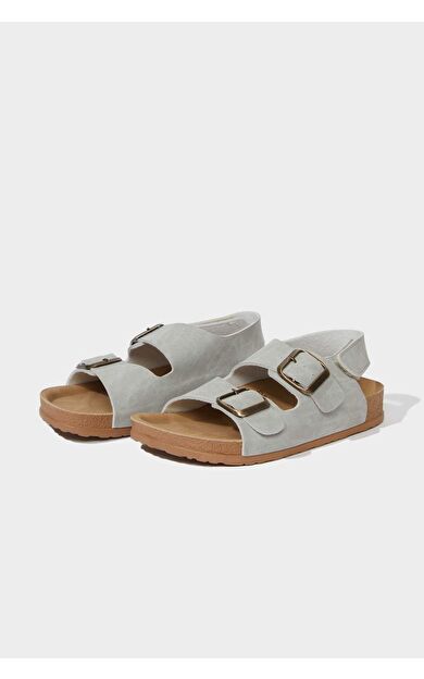 DeFacto Erkek Çocuk Cırt Cırtlı Düz Taban Sandalet C2786A825SMGR2