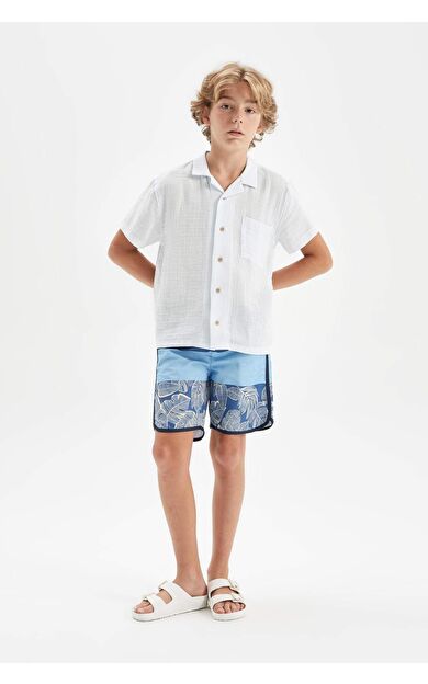 DeFactoFit Erkek Çocuk Deniz Şortu C3684A824HSNV256