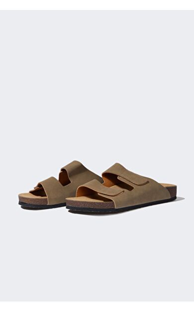 DeFacto Erkek Düz Taban Çift Bantlı Suni Deri Terlik C3755AX25HSBN62