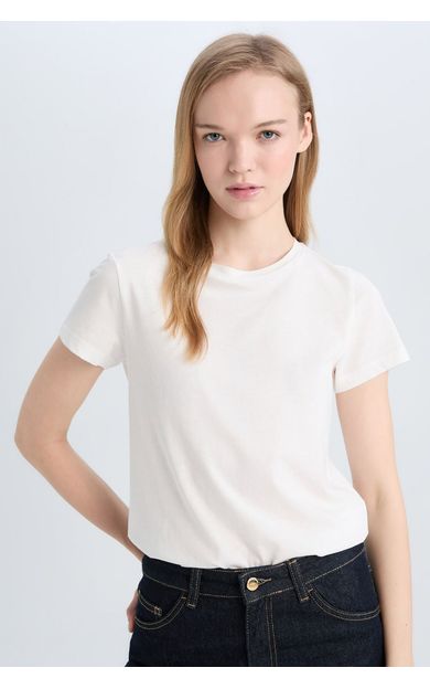 DeFacto Coool Regular Fit Kısa Kollu Tişört C3852AX25SMWT32