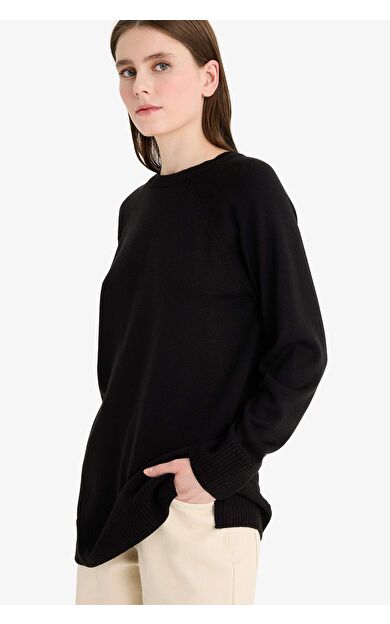 DeFacto Regular Fit Bisiklet Yaka Tunik