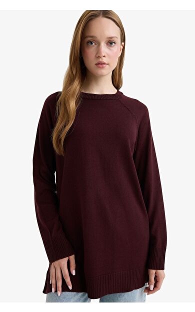 DeFacto Regular Fit Bisiklet Yaka Tunik