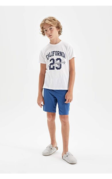 Erkek Çocuk Regular Fit 2'li Pijama Takımı