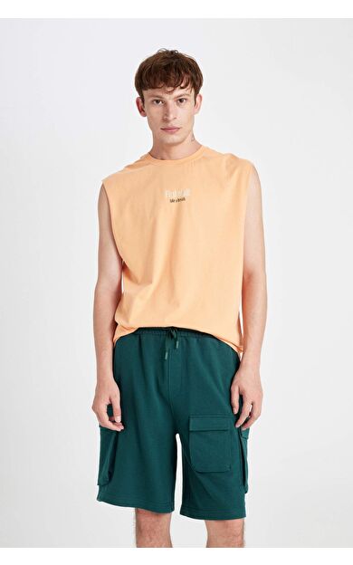 DeFactoFit Relax Fit Düz Paça Şort C5591AX24HSGN650