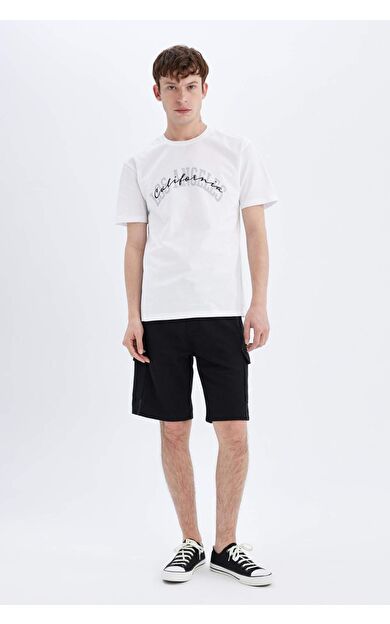 DeFactoFit Regular Fit Düz Paça Şort C5593AX24HSBK81