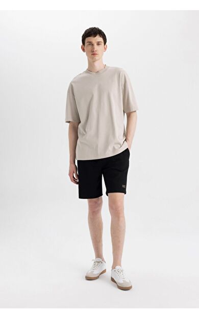 DeFacto DeFactoFit Regular Fit Sweatshirt Kumaşı Şort