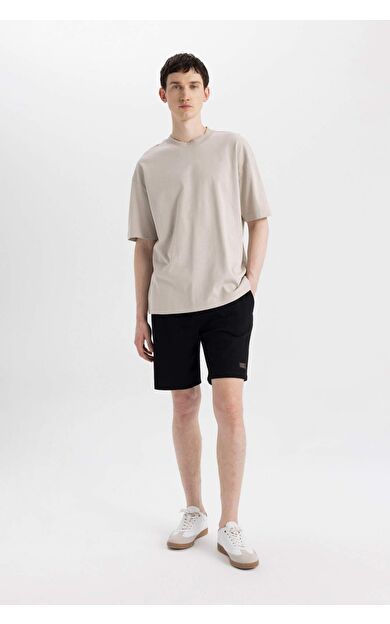 DeFacto DeFactoFit Regular Fit Sweatshirt Kumaşı Şort