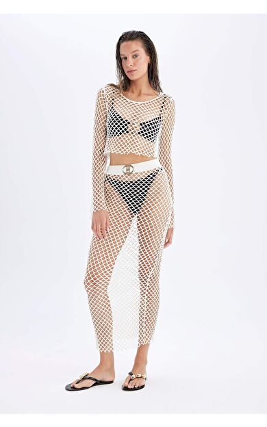 Declara x DeFacto File Maxi Plaj Eteği