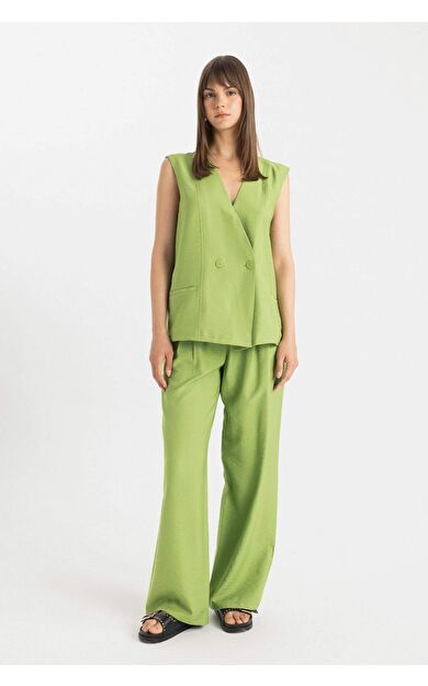 DeFacto Wide Leg Geniş Paça Pantolon C5931AX24SMGN1048