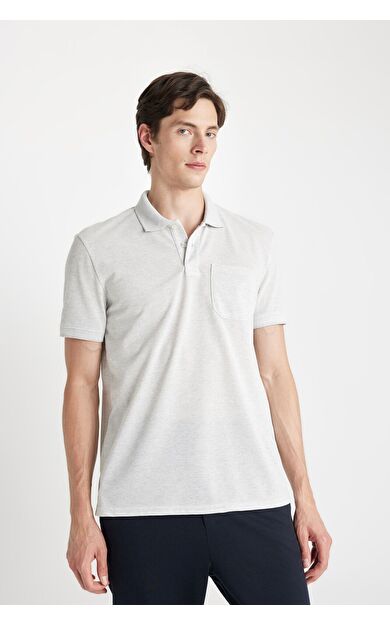 DeFacto DeFactoFit New Regular Fit Kısa Kollu Polo Tişört C6004AX24SMGR210