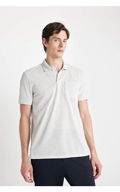 DeFactoFit New Regular Fit Kısa Kollu Polo Tişört C6004AX24SMGR210