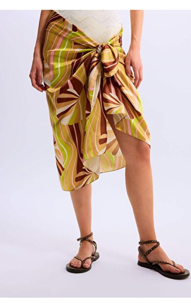 DeFactoFit Desenli Pareo