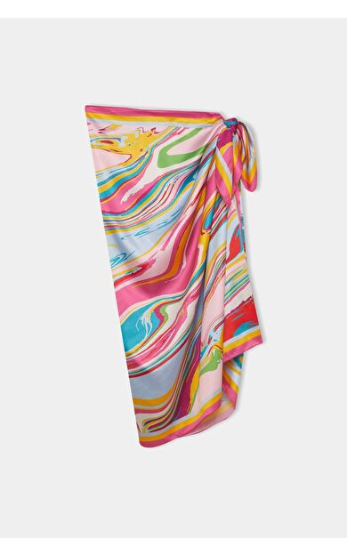 DeFactoFit Desenli Pareo