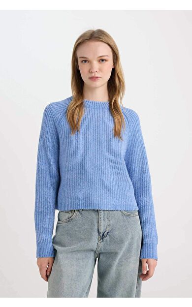 DeFacto Regular Fit Yarım Balıkçı Yaka Triko Kazak