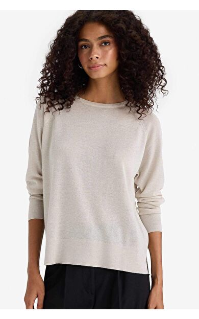 Regular Fit Bisiklet Yaka Triko Kazak