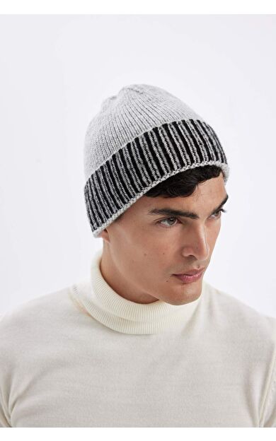 DeFacto Erkek Renk Bloklu Bere