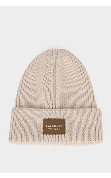 Erkek Etiket Baskılı Bere C7149AX25WNBG303