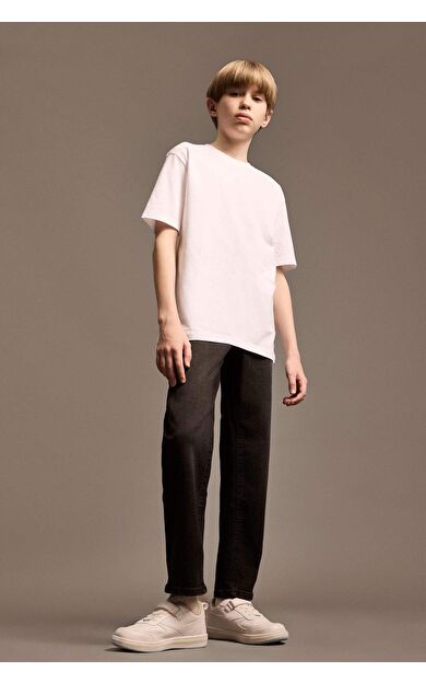 DeFacto Erkek Çocuk Straight Fit Jean Pantolon C7230A825SMNM40