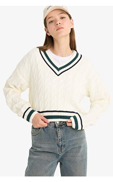 Coool Regular Fit V Yaka Kazak C7321AX25WNER103