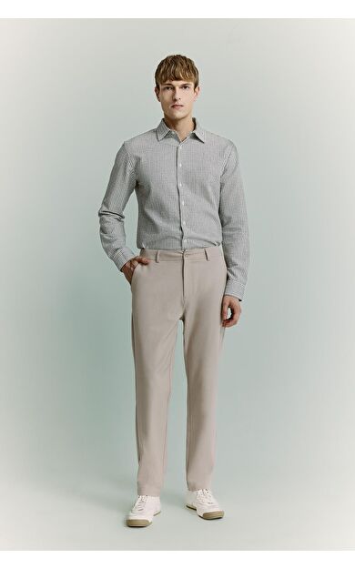DeFacto Tailored Fit Düz Paça Her Yöne Esneyen Pantolon C7508AX25AUBG766