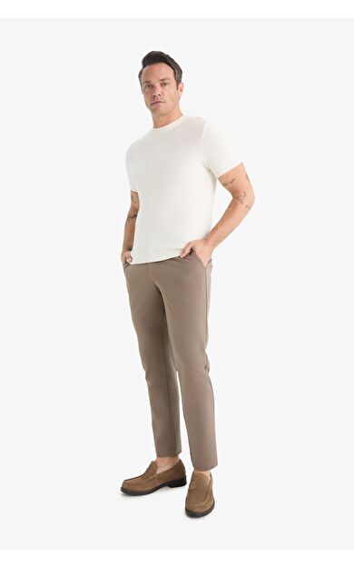 DeFacto Tailored Fit Düz Paça Her Yöne Esneyen Pantolon