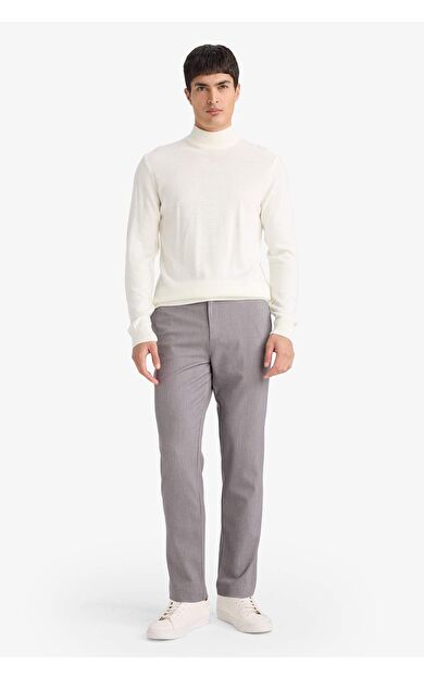 Taılored Fıt Düz Paça Her Yöne Esneyen Pantolon