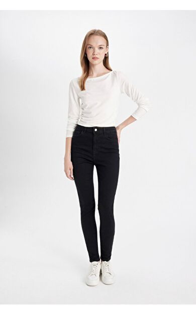 DeFacto Rebeca Skinny Fit Normal Bel Bilek Boy Jean Pantolon