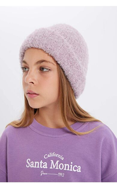 DeFacto Kız Çocuk Pelüş Bere C7929A824WNPR46