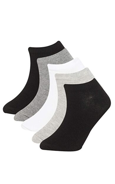 Erkek Çocuk 5'li Pamuklu Patik Çorap