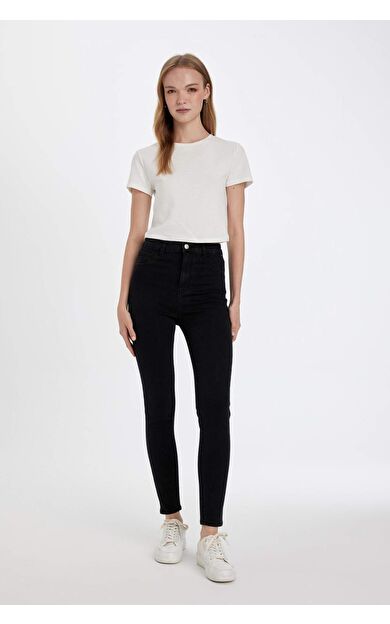 DeFacto Yüksek Bel Bilek Boy Jean Pantolon C8545AX24WNNM36