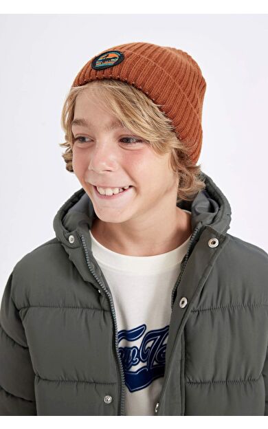 DeFacto Erkek Çocuk Fitilli Örgü Bere C8587A824WNBN52