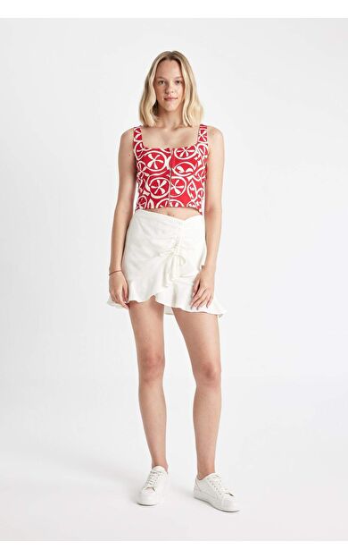 DeFacto Keten Mini Etek