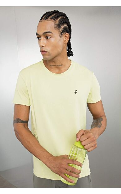 DeFacto DeFactoFit Slim Fit Bisiklet Yaka Kısa Kollu Sporcu Tişört C9183AX24AUGN659