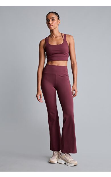 DeFacto Aırtech Flare Fit Yüksek Bel Beli Saran Sporcu Pantolon
