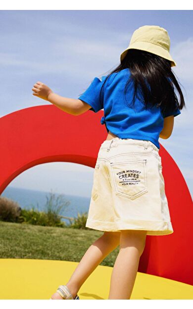 DeFactoFit Kız Çocuk Pamuklu Şort C9300A824SMWT34