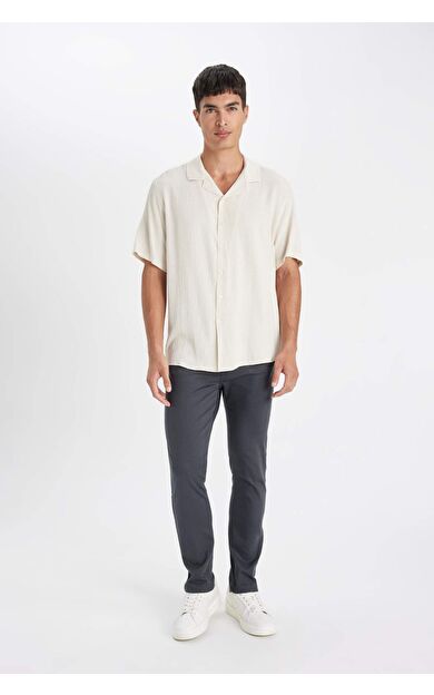 DeFacto Slim Fit Dar Paça Pantolon C9436AX24AUAR184