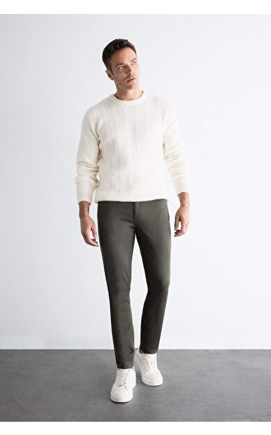 DeFacto Dar Paça Chino Kanvas Pantolon