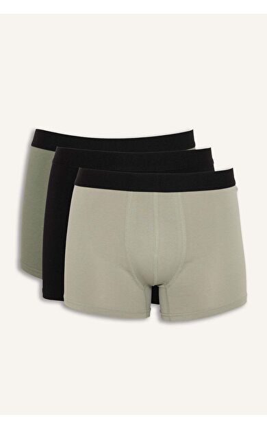 Regular Fit 3'lü Boxer