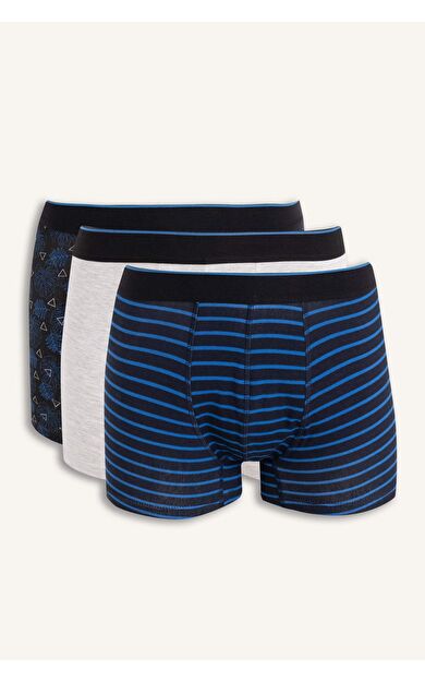 DeFacto Baskılı 3'lü Boxer C9566AX24WNBK81