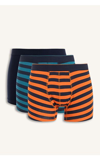 DeFacto Erkek Çizgili 3'lü Boxer