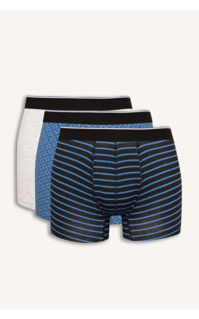 DeFacto Çizgili 3'lü Boxer C9573AX24CWBK81
