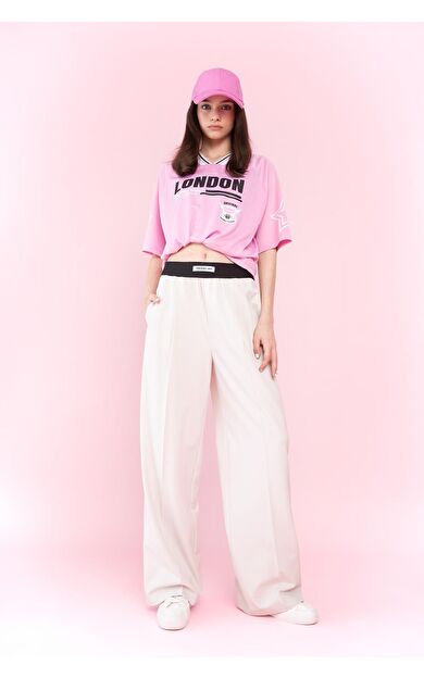 DeFacto DeFactoFit Coool Wide Leg Pantolon D0048AX24SMGR503