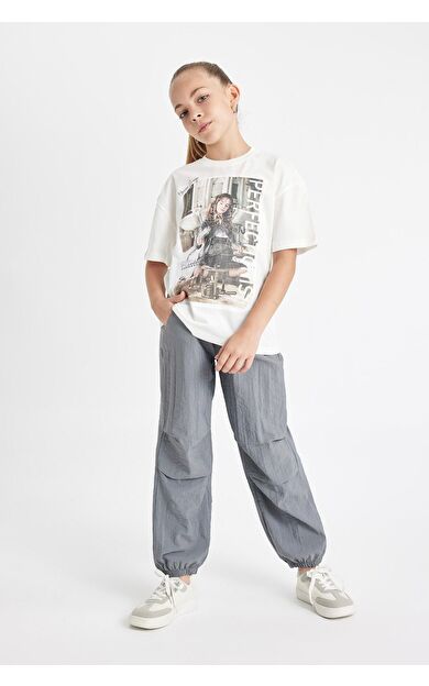 DeFacto Kız Çocuk Paraşüt Jogger Paça Pantolon D0646A824SMGR211