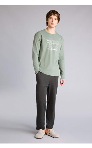 DeFacto Regular Fıt Uzun Kollu 2'li Takım