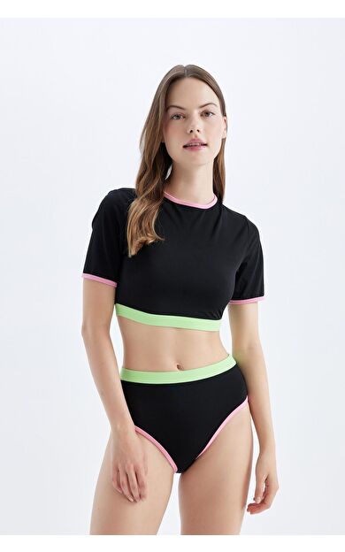 DeFacto Fall in Love Regular Fit Sörf Bikini Altı D1085AXNSBK81