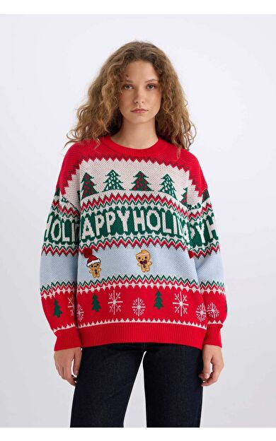 Regular Fit Bisiklet Yaka Triko Kazak