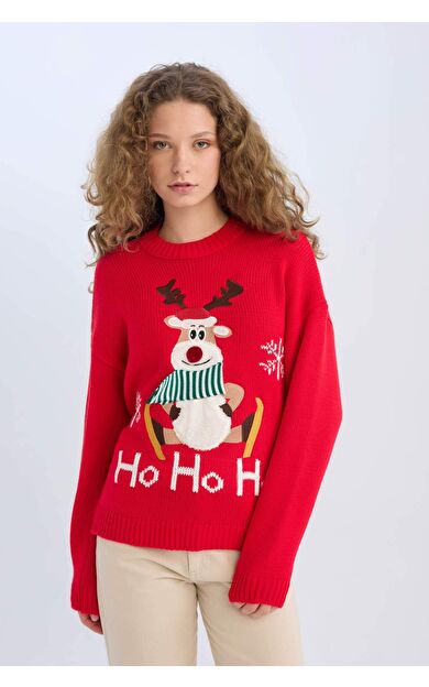 Regular Fit Bisiklet Yaka Triko Kazak