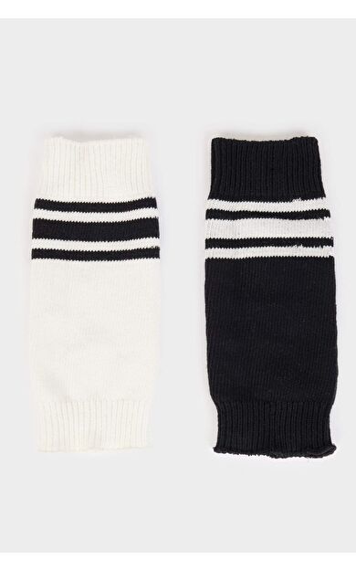 DeFacto Kadın 2'li Pamuklu Uzun Çorap D1149AXNSKR1