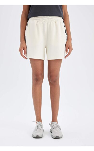 DeFacto DeFactoFit Standart Fit Sporcu Kısa Paça Modal Şort D1279AX24HSBG700